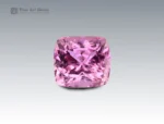 Natural 4.9 carat pink topaz cushion cut gemstone from Pakistan, ideal for rings, pendants, or fine jewelry