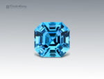 25 Carats Stunning Swiss Blue Topaz Gemstone (Asscher Cut)