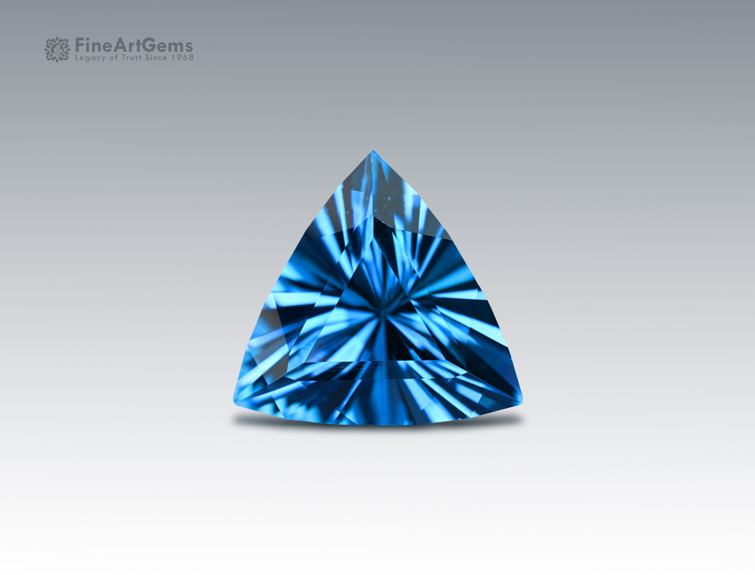 21.15 Carats Precision Cut Swiss Blue Topaz Gemstone