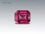 1.35 Carats Beautiful Rhodolite Garnet Gemstone in Emerald Cut