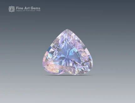 Natural 12.25 carat moonstone heart shape gemstone from Madagascar for ring, pendant, earrings, and fine jewelry collection