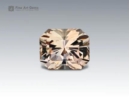 16.2 carat golden topaz gemstone with high precision cut from Pakistan, perfect for a ring, pendant, or fine jewelry collection