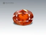 Natural 9.3 carat bastnaesite oval cut gemstone from pakistan for ring, pendant, earrings, and fine jewelry collection