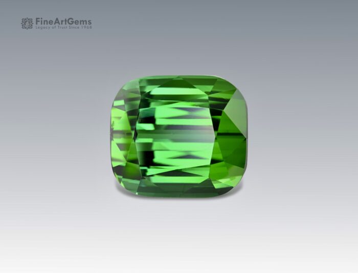 17.1 Carats Beautiful Green Tourmaline Gemstone from Afghanistan