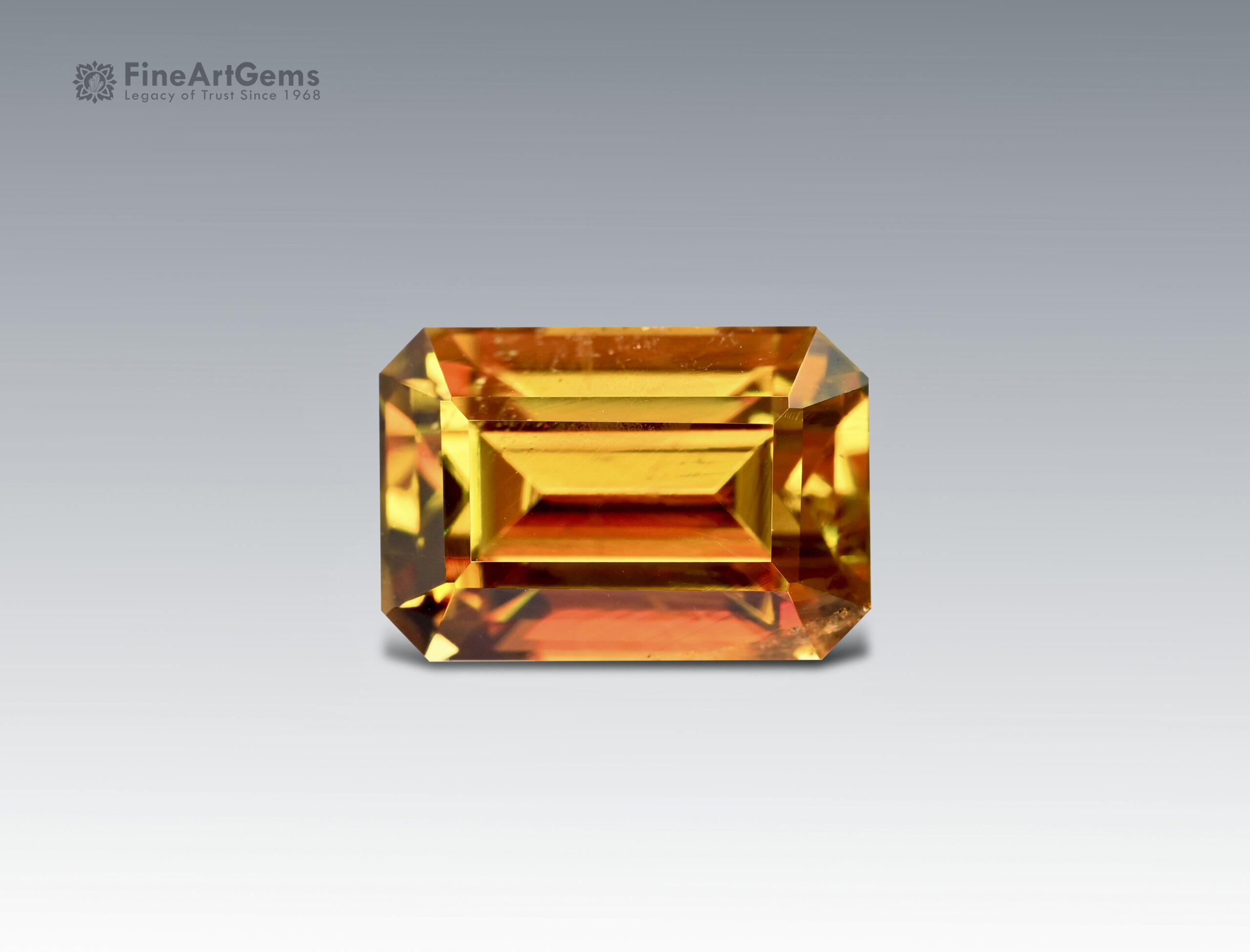 3.35 Carats Beautiful Yellow Sphene Gemstone from Pakistan