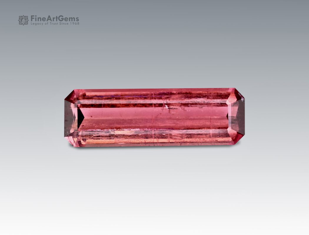 7.85 Carats Beautiful Hot Pink Tourmaline Gemstone