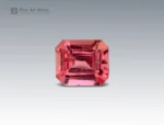 20 cents vayrynenite emerald cut rare pink gemstone from Pakistan for ring pendant, or jewelry