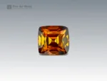 4.4 carat sphene titanite cushion cut Pakistan