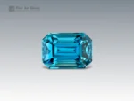 4.65 carat zircon emerald cut Cambodia