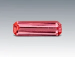 45 cents Vayrynenite emerald cut rare pink gemstone from Pakistan for ring pendant, or jewelry