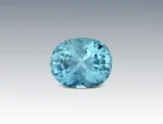 5 carat aquamarine oval cut vivid blue gemstone from Madagascar for ring, pendant, or jewelry