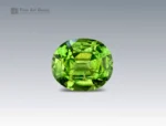 6.8 carat ludwigite included peridot oval cut Pakistan