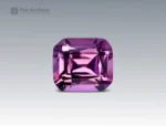 Natural 1.35 carat lavender spinel gemstone with cushion cut from Tajikistan, perfect for gemstone pendants, jewelry rings, and collections