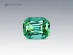Natural 3.1 carat tourmaline gemstone with cushion cut from Afghanistan, perfect for gemstone pendants, jewelry rings, and gemstone collections