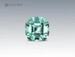 Natural 4.2 carat aquamarine gemstone with cushion cut from Madagascar, perfect for gemstone pendants, jewelry rings, and collections