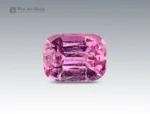 Natural 8.6 carat pink topaz gemstone with cushion cut from Pakistan, perfect for gemstone pendants, jewelry rings, and gemstone collections