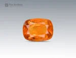 90 cent clinohumite gemstone with cushion cut from Tajikistan, ideal for jewelry rings, pendants, and fine collections