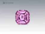 5.35 carat pink topaz cushion cut gemstone from Pakistan