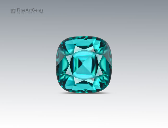 12.50 Carats Indicolite Tourmaline Pair from Afghanistan