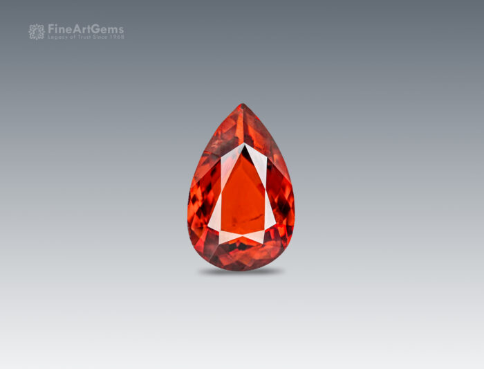 7.10 Carat Natural Bastnäsite Gemstone from Pakistan