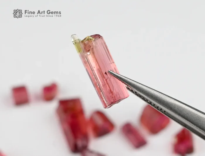 17 g rough tourmaline crystals for sale, ideal for collectors and crystal lovers.