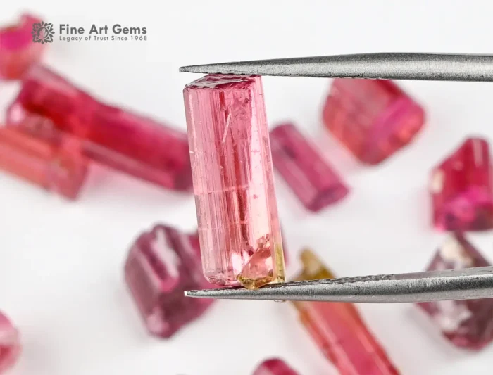 17 g rough tourmaline crystals for sale, ideal for collectors and crystal lovers.