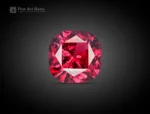 2.80 carat rhodolite garnet with cushion cut - africa. perfect for jewelry, necklace, pendant, and ring for sale.