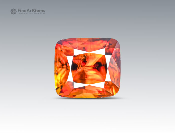 3.40 Carats Beautiful Yellow Sphene (Titanite) Natural Gemstone