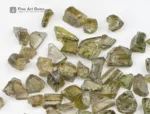38 g rough zoisite crystals for sale, best for cutting gemstones and jewelry.