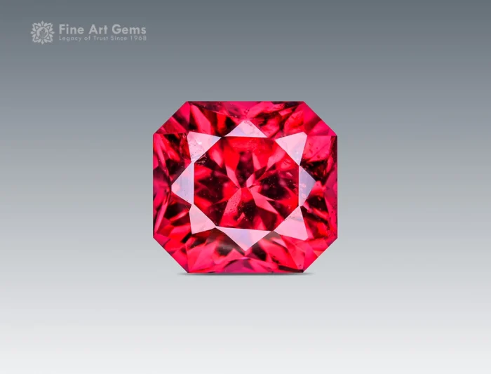 rhodolite garnet with cushion cut - africa.perfect for jewelry, necklace, pendant, and ring for sale.