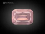 rose quartz with cushion cut - afghanistan. for sale.