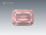 rose quartz with cushion cut - afghanistan. for sale.