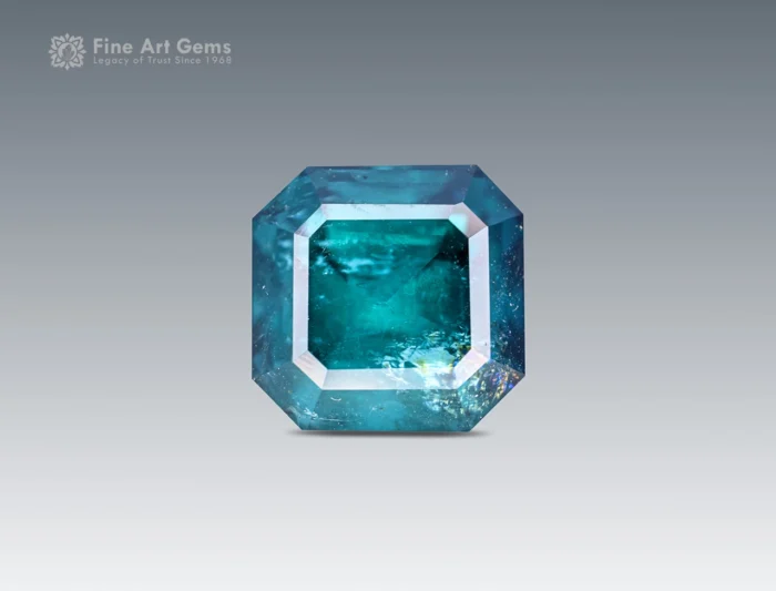 tourmaline with asscher cut - afghanistan.perfect for pendant,rings,and gifts.