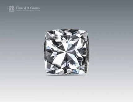 13.70 carat asscher cut quartz gemstone from Pakistan, clear brilliant gem for rings, pendants, and jewelry collections