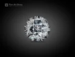 22-carat round brilliant cut quartz gemstone from Pakistan, ideal for jewelry, rings, pendants, and gemstone collections