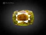 Natural 4.35-carat oval-cut tourmaline gemstone from Afghanistan, vivid color, and fine clarity.