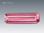 Natural 0.90 carat tourmaline with emerald cut from Afghanistan, perfect for a ring, pendant, or jewelry collection