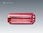 1.30 carat emerald cut tourmaline gemstone from Afghanistan, ideal for rings, pendants, and fine jewelry