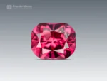 Natural 1.35 carat rhodolite garnet with cushion cut from Africa, ideal for a ring, pendant, or fine jewelry