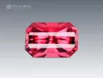 1.55 carat fancy cut rhodolite garnet gemstone from Africa, perfect for rings, pendants, and elegant jewelry designs