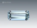 1.65-carat emerald-cut aquamarine from Madagascar, perfect for rings, pendants, and custom jewelry.