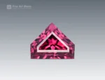 1.65-carat rhodolite garnet gemstone with fancy-cut, vibrant pinkish-red color, ideal for rings, pendants, and fine jewelry collections.