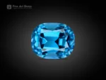 Natural 4.95 carat zircon with cushion cut from Cambodia, ideal for a ring, pendant, or luxury jewelry collection