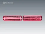 5.30 carat emerald cut tourmaline pair from Afghanistan, perfect for earrings, twin rings, or custom jewelry