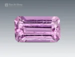 0.95ct topaz gemstone with emerald cut from Pakistan, fine faceted gem with clear brilliance.