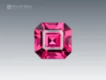 Vibrant 1.60 carat rhodolite garnet in Asscher cut from Africa – ideal gemstone for rings, pendants, and custom jewelry collections.