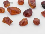 Fine rough bastnaesite crystal displaying reddish-brown color and natural luster from Pakistan.