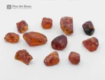 Fine rough bastnaesite crystal displaying reddish-brown color and natural luster from Pakistan.