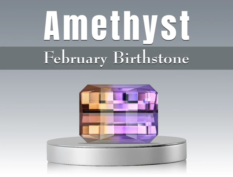 February Birthstone Amethyst – Purple Quartz Crystal Symbol of Clarity and Balance
