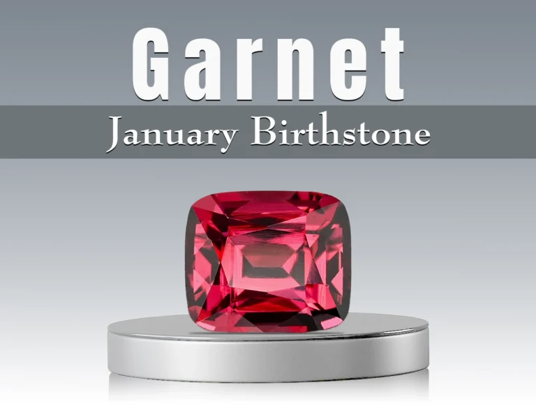 January Birthstone Garnet – Deep Red Gemstone Symbol of Strength and Loyalty